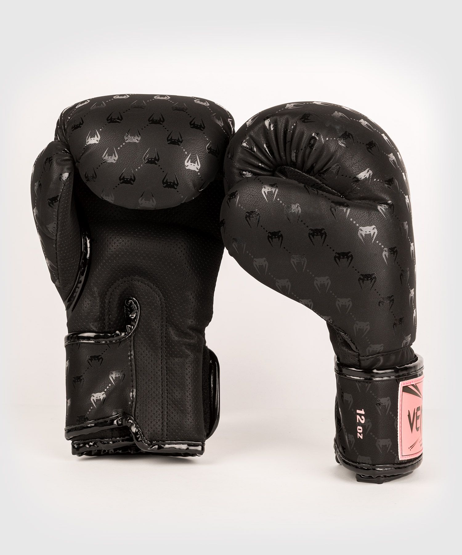 Venum Elite Ensemble complet de gants de boxe noirs, gants de sac