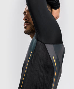 RASHGUARD VENUM RAZOR - MANCHES LONGUES - NOIR/OR